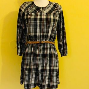 Girl’s Plaid Dtess